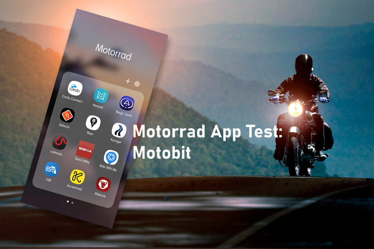 Motorrad App im Test: Motobit