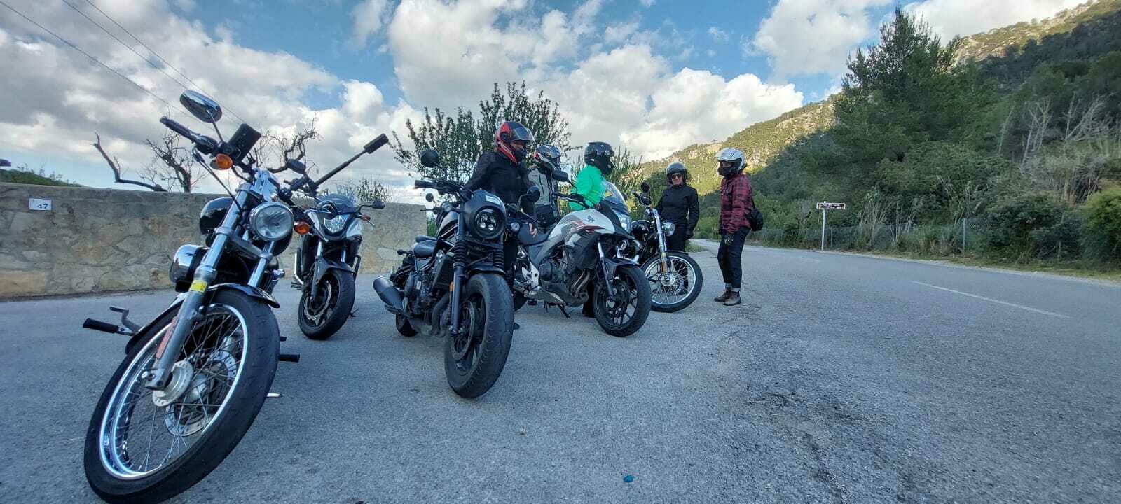 Mit dem Motorrad auf Mallorca Mit dem Motorrad auf Mallorca