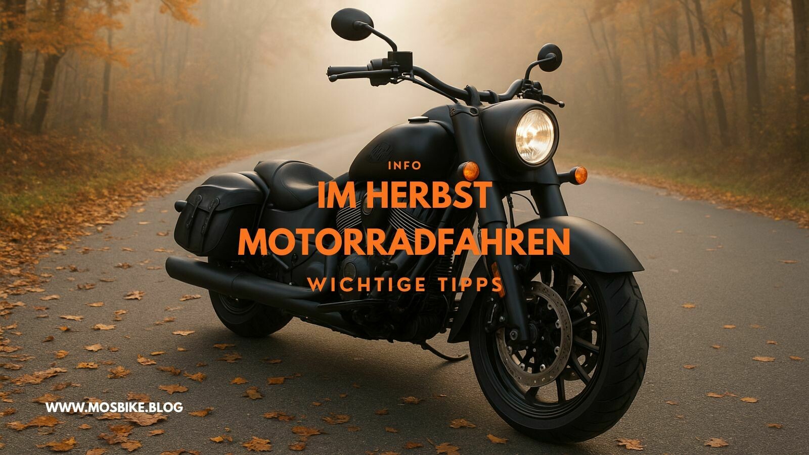 Wichtige Tipps für's Motorradfahren im Herbst Wichtige Tipps für's Motorradfahren im Herbst