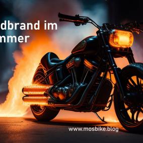 Ich stell mein Motorrad über den Winter in die Wohnung